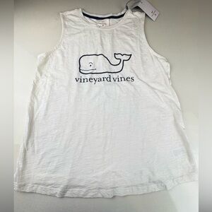 Vineyard Vines & Target T-Shirt 100% Cotton Sleeveless Top Whale Logo